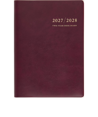 【2027年1月始まり】　高橋書店　2年卓上日誌　A5　デイリー3日1ページ　57　ワイン　各月1日始まり