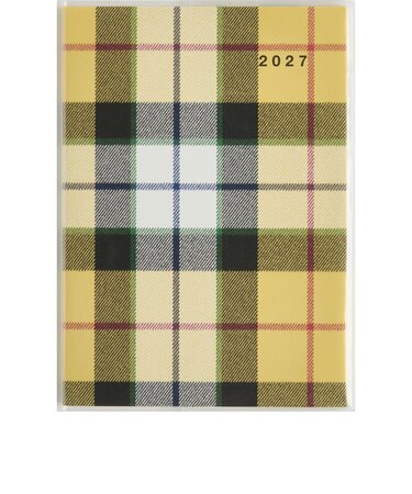 【2026年12月始まり】　高橋書店　クレールインデックス5　B6　マンスリーブロック　388　チェック　月曜日始まり