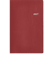 【2026年12月始まり】　高橋書店　T'beau6　手帳判　ウィークリーホリゾンタル　178　レッド　月曜日始まり