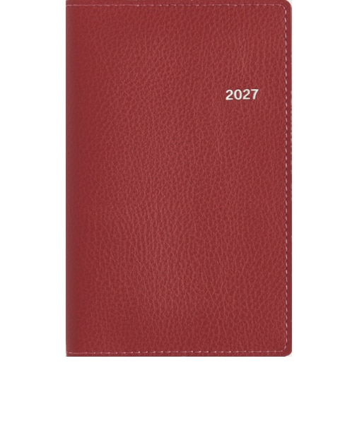 【2026年12月始まり】　高橋書店　T'beau6　手帳判　ウィークリーホリゾンタル　178　レッド　月曜日始まり