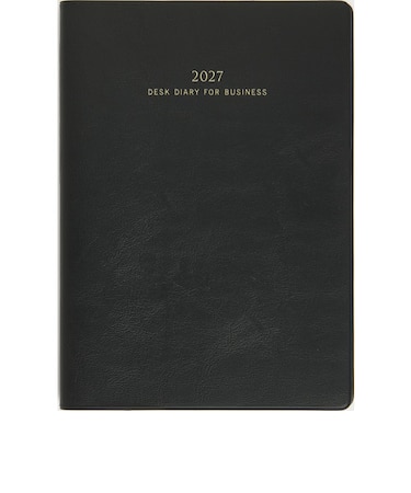 【2027年1月始まり】　高橋書店　ビジネス日誌　B5　ウィークリーホリゾンタル　58　黒　月曜日始まり