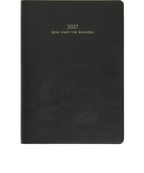 【2027年1月始まり】　高橋書店　ビジネス日誌　B5　ウィークリーホリゾンタル　58　黒　月曜日始まり