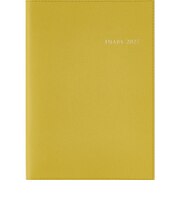 【2026年12月始まり】　高橋書店　デスクダイアリーカジュアル8　A5　ウィークリーブロック　438　マスタード　月曜日始まり