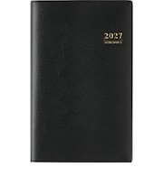 【2027年1月始まり】　高橋書店　ビジネス手帳2　手帳判　ウィークリーレフト　46　黒　月曜日始まり