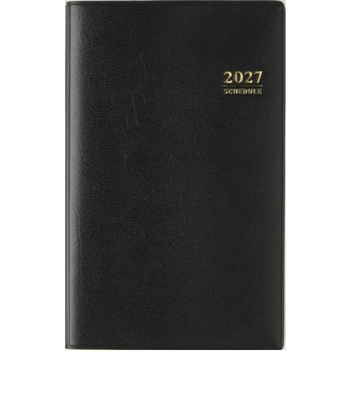 【2027年1月始まり】　高橋書店　ビジネス手帳2　手帳判　ウィークリーレフト　46　黒　月曜日始まり