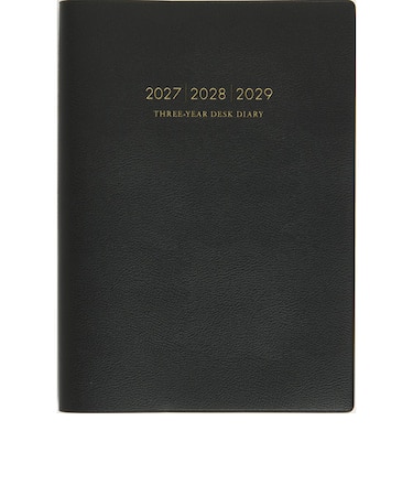 【2027年1月始まり】　高橋書店　3年ビジネス日誌　B5　デイリー2日1ページ　59　黒　各月1日始まり