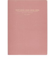 【2027年1月始まり】　高橋書店　5年卓上日誌　A5　デイリー2日1ページ　483　ピンク　各月1日始まり
