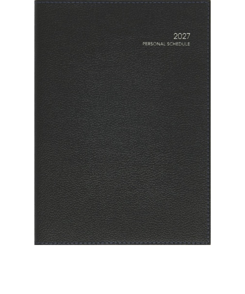 【2026年12月始まり】　高橋書店　ディアクレール1　B6　マンスリーブロック　491　ブラック　日曜日始まり