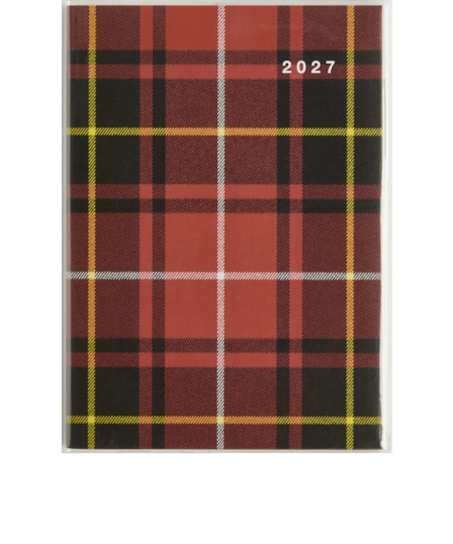 【2026年12月始まり】　高橋書店　クレールインデックスグラン3　A5　マンスリーブロック　375　チェック　月曜日始まり