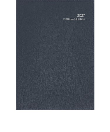 【2026年12月始まり】　高橋書店　ディアクレール2　B6　マンスリーブロック　492　ネイビー　日曜日始まり