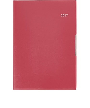 【2026年12月始まり】　高橋書店　フェルテ12　B6　ウィークリーバーチカル　242　モーヴピンク　月曜日始まり