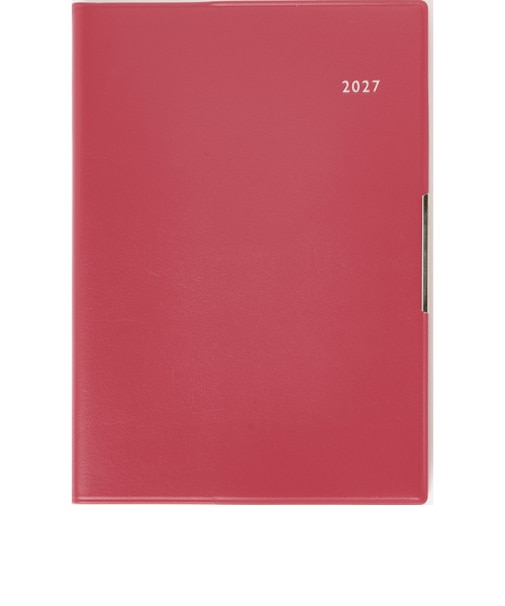 【2026年12月始まり】　高橋書店　フェルテ12　B6　ウィークリーバーチカル　242　モーヴピンク　月曜日始まり