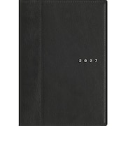 【2027年1月始まり】 高橋書店 シャルム1 B6 ウィークリーレフト 351 ネオブラック 月曜日始まり