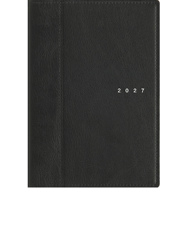 【2027年1月始まり】　高橋書店　シャルム1　B6　ウィークリーレフト　351　ネオブラック　月曜日始まり