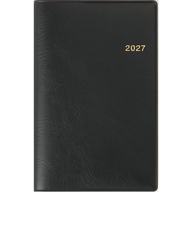 【2026年12月始まり】　高橋書店　ビジネス手帳小型版6　手帳判　ウィークリーホリゾンタル　145　黒　月曜日始まり