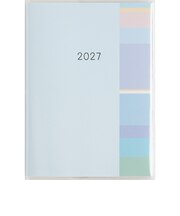 【2026年12月始まり】 高橋書店 ミアクレールコケット2 A6 マンスリーブロック 417 ブルー 日曜日始まり