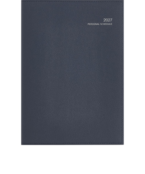 【2026年12月始まり】　高橋書店　ディアクレールラプロ1　A5　マンスリーブロック　501　ネイビー　月曜日始まり