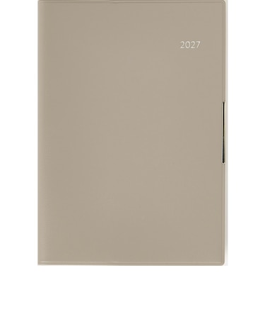 【2026年12月始まり】　高橋書店　フェルテ1　B6　ウィークリーブロック　231　グレージュ　月曜日始まり