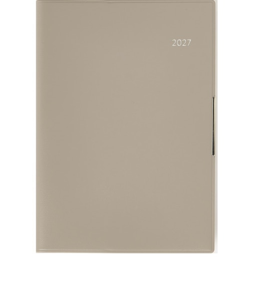 【2026年12月始まり】　高橋書店　フェルテ1　B6　ウィークリーブロック　231　グレージュ　月曜日始まり