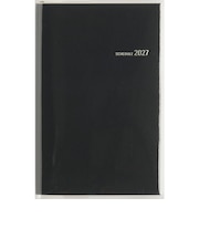 【2026年12月始まり】 高橋書店 ビジネス手帳小型版7 手帳判 ウィークリーレフト 146 黒 月曜日始まり