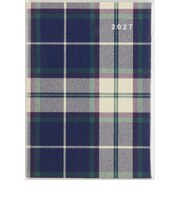 【2026年12月始まり】　高橋書店　クレールインデックスグラン1　A5　マンスリーブロック　376　チェック　日曜日始まり