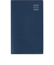 【2026年12月始まり】　高橋書店　ニューダイアリーアルファ7　手帳判　ウィークリーレフト　110　コバルトブルー　月曜日始まり