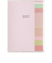 【2026年12月始まり】 高橋書店 ミアクレールコケット3 A6 マンスリーブロック 418 ピンク 日曜日始まり