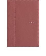 【2027年1月始まり】　高橋書店　シャルム3　B6　ウィークリーホリゾンタル　353　ネオレッド　月曜日始まり