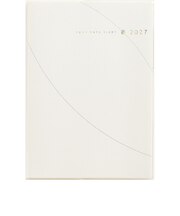 【2027年1月始まり】　高橋書店　1年日記　B6　ウィークリーホリゾンタル　14　白　月曜日始まり