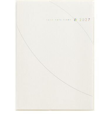 【2027年1月始まり】　高橋書店　1年日記　B6　ウィークリーホリゾンタル　14　白　月曜日始まり
