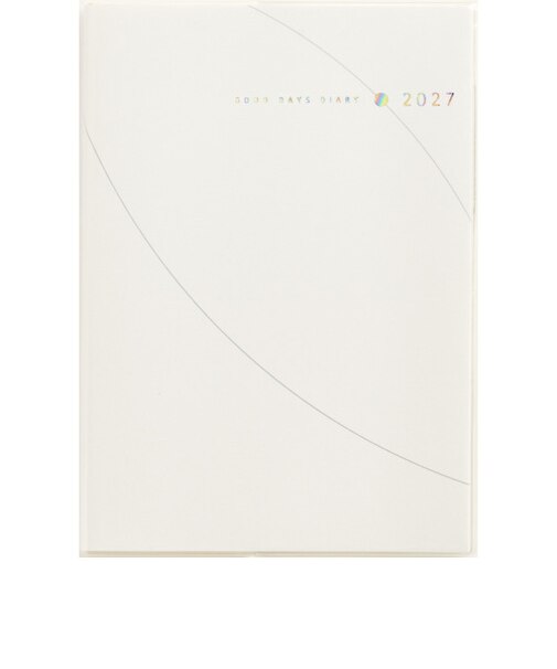【2027年1月始まり】　高橋書店　1年日記　B6　ウィークリーホリゾンタル　14　白　月曜日始まり