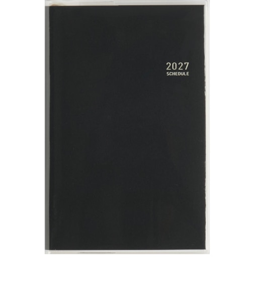 【2026年12月始まり】　高橋書店　ビジネス手帳小型版8　手帳判　ウィークリーホリゾンタル　147　黒　月曜日始まり