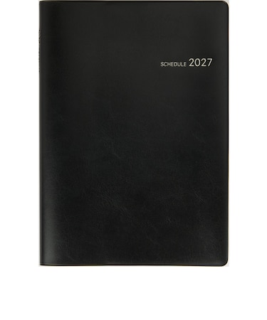 【2026年12月始まり】　高橋書店　デスクダイアリー　B5　ウィークリーバーチカル　94　黒　月曜日始まり