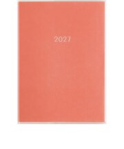 【2026年12月始まり】　高橋書店　ミアクレールコケット4　A6　マンスリーブロック　419　レッド　月曜日始まり