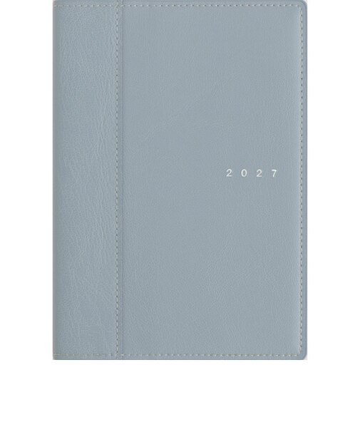 【2027年1月始まり】　高橋書店　シャルム4　B6　ウィークリーバーチカル　354　スモーキーブルー　月曜日始まり