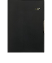 【2026年12月始まり】　高橋書店　フェルテ4　B6　ウィークリーホリゾンタル　234　黒　月曜日始まり
