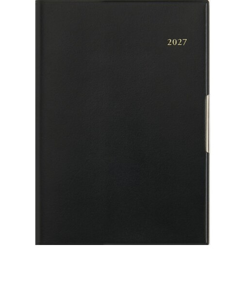 【2026年12月始まり】　高橋書店　フェルテ4　B6　ウィークリーホリゾンタル　234　黒　月曜日始まり