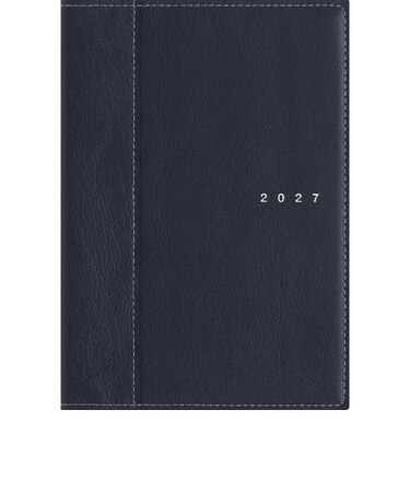 【2027年1月始まり】　高橋書店　シャルム5　B6　ウィークリーバーチカル　355　ネイビー　月曜日始まり