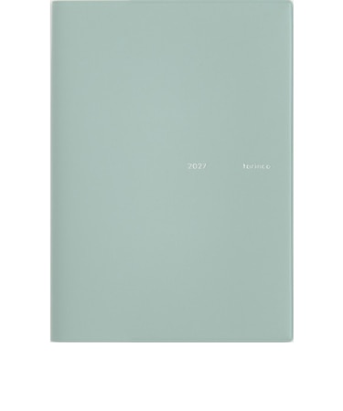 【2026年12月始まり】　高橋書店　trinco5　B7　マンスリーブロック　587　ミューテッドブルー　日曜日始まり