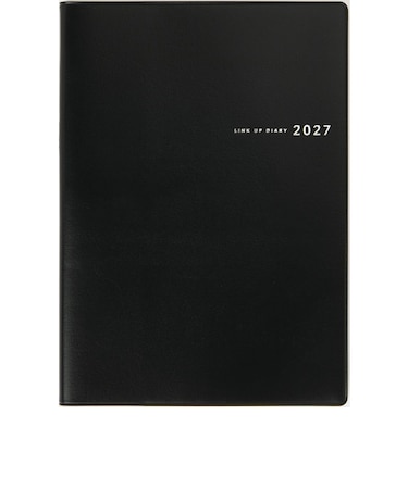 【2026年12月始まり】　高橋書店　デスクダイアリー　A5　ウィークリーリンクアップ　60　黒　月曜日始まり