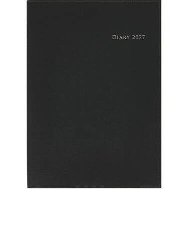【2026年12月始まり】　高橋書店　デスクダイアリーカジュアル　B5　ウィークリーレフト　440　黒　月曜日始まり
