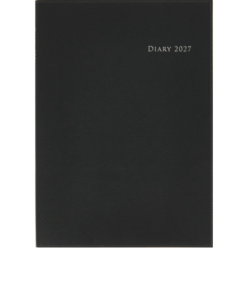 【2026年12月始まり】　高橋書店　デスクダイアリーカジュアル　B5　ウィークリーレフト　440　黒　月曜日始まり