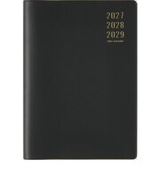 【2027年1月始まり】　高橋書店　3年卓上ニューダイアリー　A5　デイリー2日1ページ　84　黒　各月1日始まり