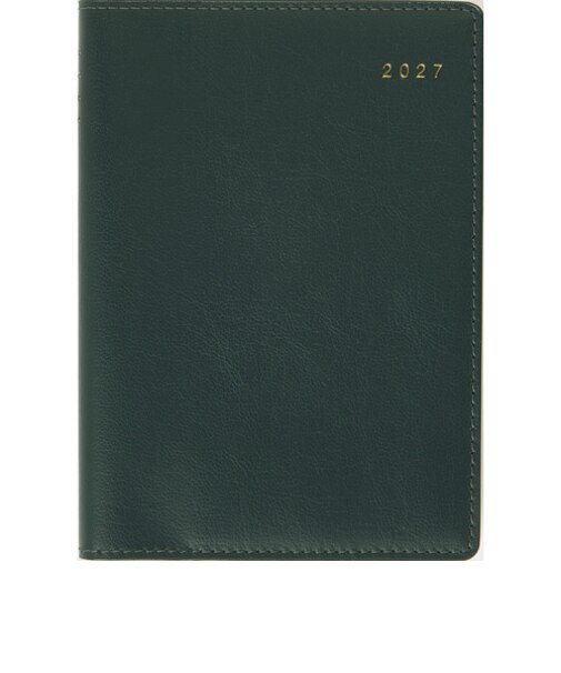 【2027年1月始まり】　高橋書店　リシェル1　A6　ウィークリーレフト　211　ミッドナイトブルー　月曜日始まり