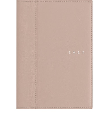 【2027年1月始まり】　高橋書店　シャルム6　B6　ウィークリーリンクアップ　356　ライトローズウッド　月曜日始まり