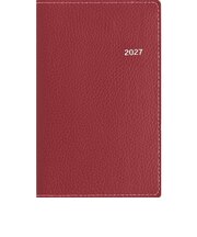 【2026年12月始まり】　高橋書店　T'beau2　手帳判　ウィークリーレフト　170　レッド　月曜日始まり
