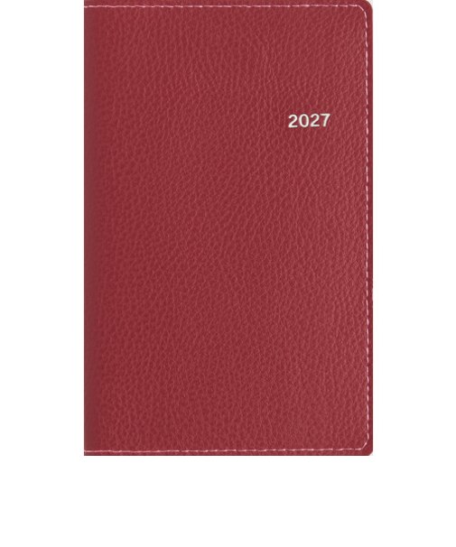 【2026年12月始まり】　高橋書店　T'beau2　手帳判　ウィークリーレフト　170　レッド　月曜日始まり