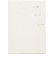 【2027年1月始まり】 高橋書店 3年日記 B6 デイリー2日1ページ 18 白 各月1日始まり