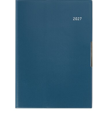【2026年12月始まり】　高橋書店　フェルテ6　B6　ウィークリーバーチカル　236　ディープブルー　月曜日始まり