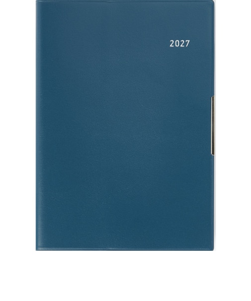 【2026年12月始まり】　高橋書店　フェルテ6　B6　ウィークリーバーチカル　236　ディープブルー　月曜日始まり
